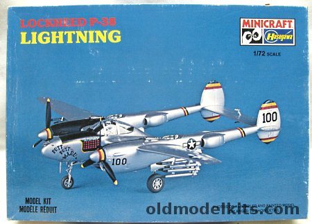Hasegawa 1/72 P-38J/L or P-38F Lightning - 475 Fighter Group Ace Charles MacDonald / 35th Fighter Group 39th Fighter Squadron Lt. Richard E. Smith's Aircraft Japanese Sandman II, 1074 plastic model kit